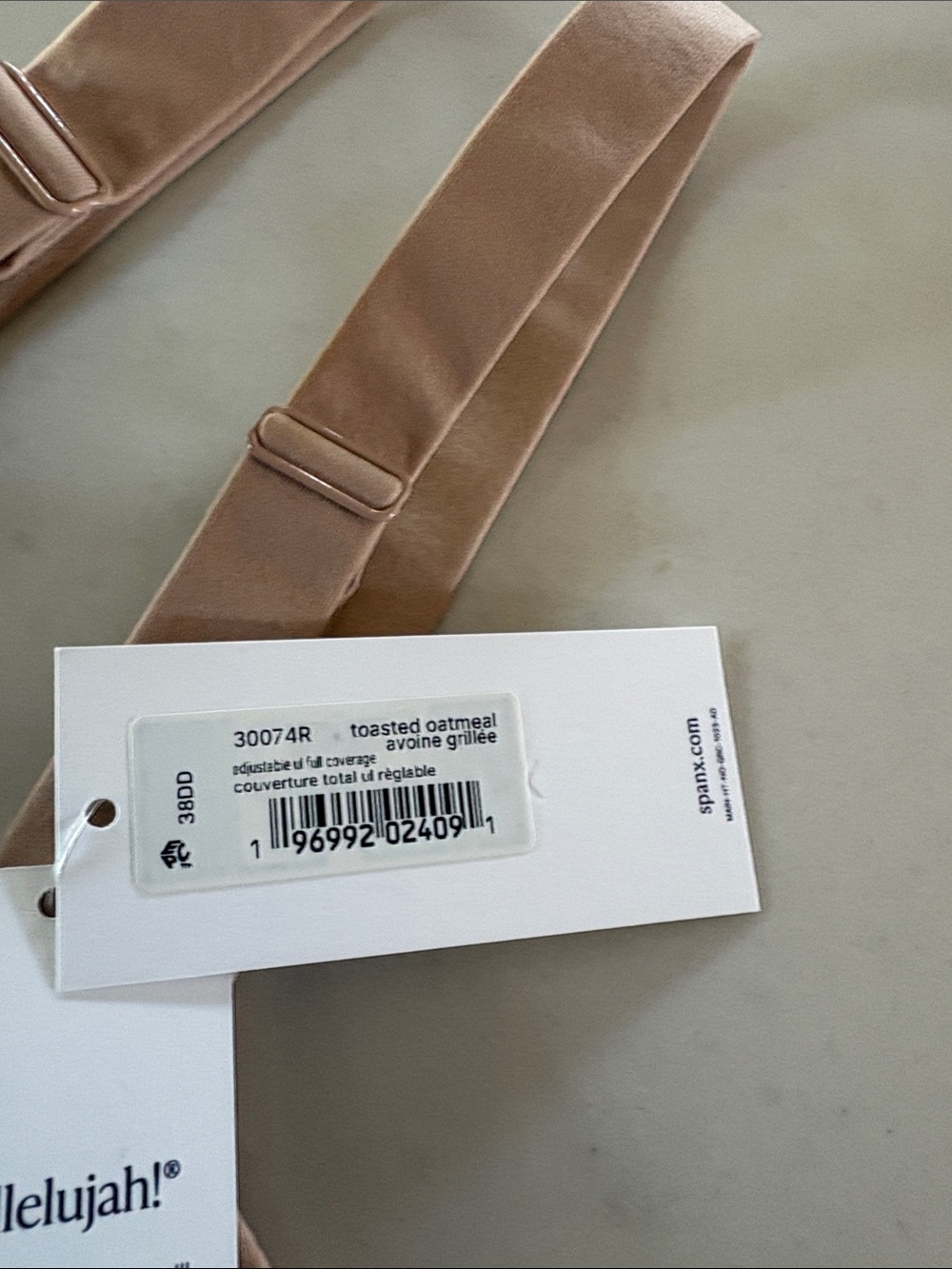 SPANX Nude Smooth Underwire Bra-llelujah 38DD - Picture 7 of 8